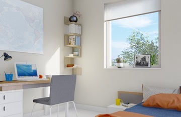 SONOMA ПОДВЕСНАЯ НАСТЕННАЯ УГЛОВАЯ ПОЛКА