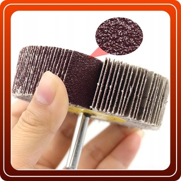 Ściernica listkowa trzpieniowa do czyszczenia piast szlifowania 40x40 P60