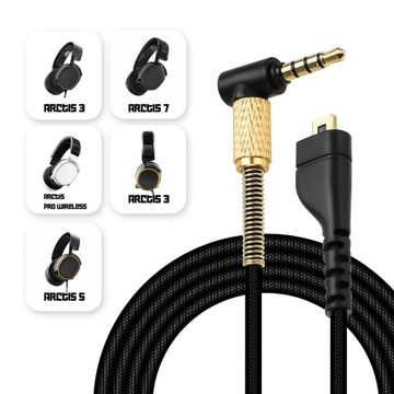 КАБЕЛЬНЫЙ ШНУР ДЛЯ STEELSERIES ARCTIS 3 5 7 9X Pro