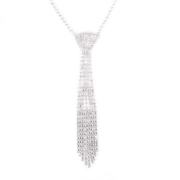 Crystals Tassels Rhinestone Necktie Style B