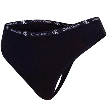 CALVIN KLEIN STRINGI DAMSKIE MAJTKI THONG 7PK WIELOKOLOROWE r.M