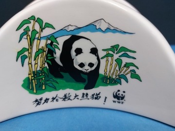 Керамическая салфетница WWF Panda
