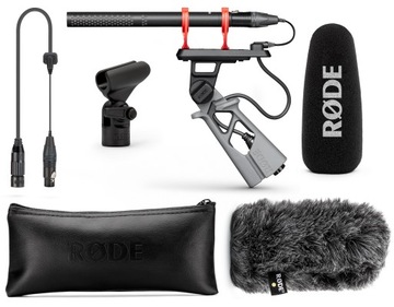 Rode NTG5 kit - zestaw, mikrofon kierunkowy typu shotgun z uchwytem PG2-R