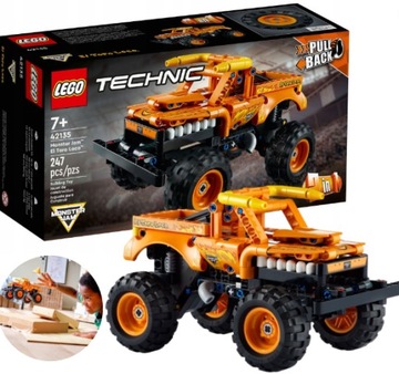 LEGO TECHNICS Monster Truck Jam El Toro Loco 2w1 samochód pojazd