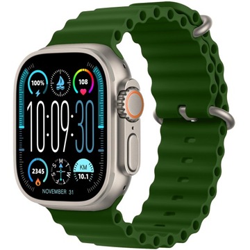 SMARTWATCH ULTRA SMART ULTRAWATCH МУЖЧИНЫ ЖЕНЩИНЫ МЕНЮ PL GPS ВОДОНЕПРОНИЦАЕМЫЙ NFC