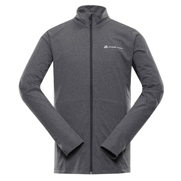 ALPINE PRO Bluza męska sportowa turystyczna Noll szary r.XXL