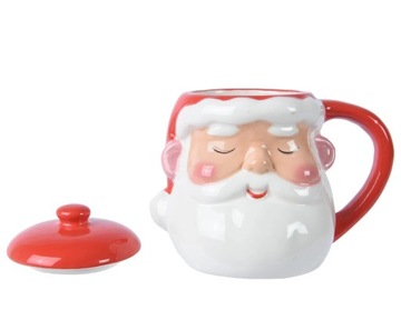 Kubek ceramiczny kubki Święty Mikołaj zamykany