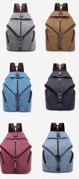 МОДНЫЙ РЮКЗАК КАНВАС В НОВОМ СТИЛЕ КАНВАС