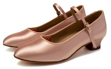 BUTY DZIEWCZĘCE DLA DZIECI TANECZNE STANDARD 3,5cm