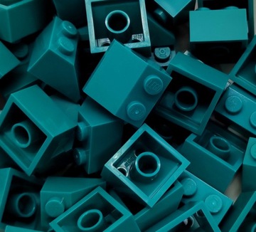 Lego 3039 Slope 1x2 Dark Turquoise 10szt. Nowe