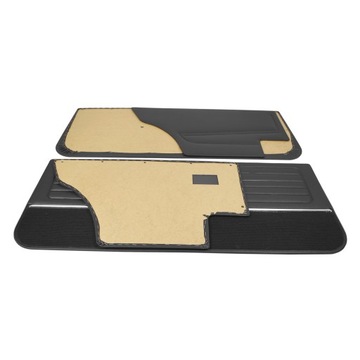 Боковая обивка Черный + Велюр VW Golf 1 3D Mk I