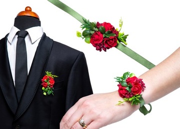 Котильоны букеты на руках.