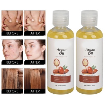 2 шт. Аргановое масло для тела Для кожи лица P