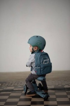 SCOOTANDRIDE Шлем детский 1-5 лет Сталь