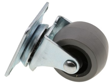KÓŁKO MEBLOWE OBROTOWE GUMOWE ŁOŻYSKOWE FI 40 mm