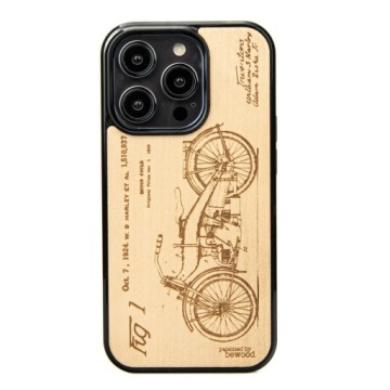 Pouzdro Bewood pro iPhone 15 Pro Harley Patent Aniegre