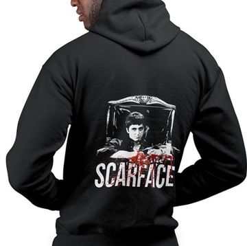 BLUZA Z KAPTUREM SCARFACE MONTANA