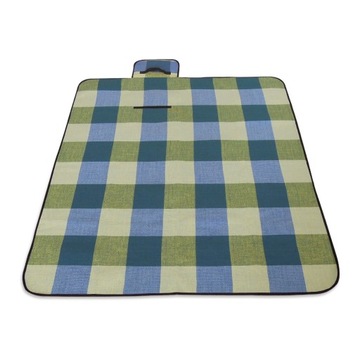 Koc plażowy piknikowy ogrodowy składany 150x195cm Spokey PICNIC NAVY