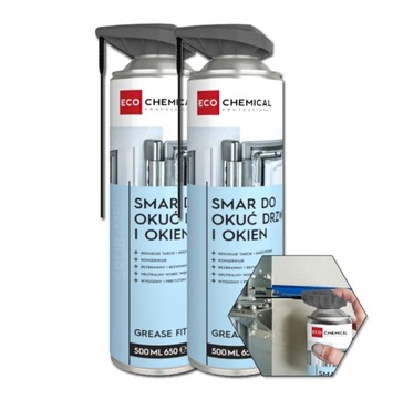 SMAR DO OKUĆ DRZWI I OKIEN ZAWIASÓW 500ml ECOCHEMICAL