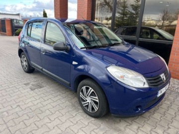 Dacia Sandero I 2009 Dacia Sandero 1.2 benzyna 75 KM zarejestrowany w PL mozliwa zamiana, zdjęcie 1