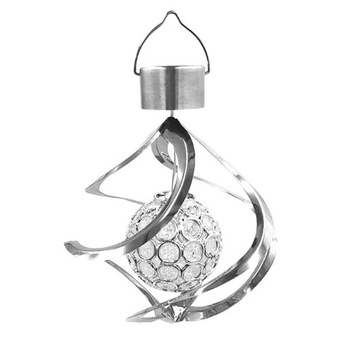 LAMPA SOLARNA OZDOBNA OGRODOWA WISZĄCA LED