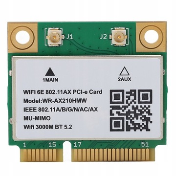 КАРТА WIFI AX210HMW 6250 2,4/5/6 ГГц WIN10