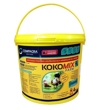KOKOMIX Witaminy dla niosek wiaderko 4kg