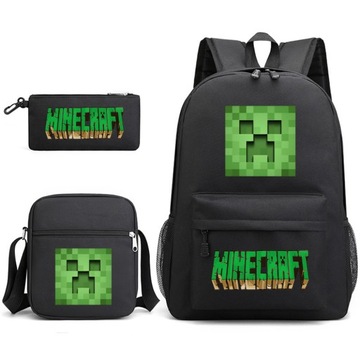 ШКОЛЬНЫЙ НАБОР Minecraft РЮКЗАК СУМКА ЧЕХОЛ ДЛЯ КАРАНДА Высокое качество