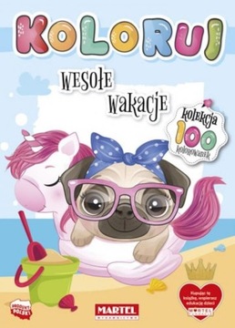Kolekcja 100 - KOLORUJ - kolorowanka WAKACJE PL