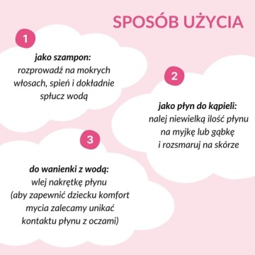 SYLVECO dla Dzieci Kremowy Szampon i Płyn do Kąpieli, Delikatny 300ml