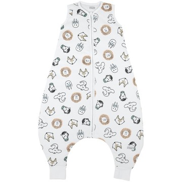 Meyco Baby Animal śpiworek z nogawkami - multicolour - 92cm