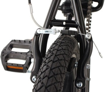 Велосипед KS Cycling Rise BMX, рама 20,5 дюйма, колесо 20 дюймов, черный
