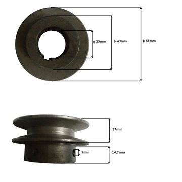 WORLD 22 ПРИВОД ШКИВА ПЛАСТИКОВОГО ДВИГАТЕЛЯ
