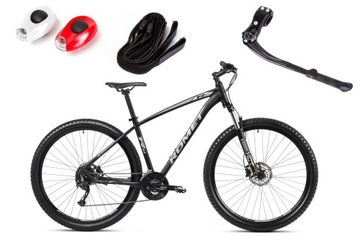 ROWER MTB GÓRSKI 29 ROMET RAMBLER R9.3 SHIMANO OŚWIETLENIE I STOPKA GRATIS