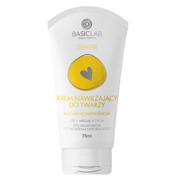 BasicLab увлажняющий крем для лица насыщенный 75 мл