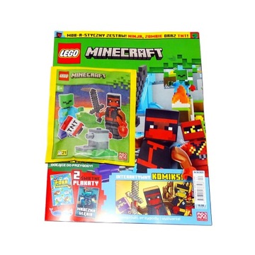 gazetka magazyn LEGO Minecraft - nr 4/2023