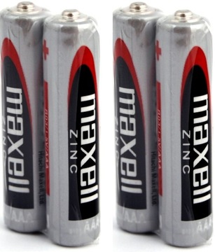 Maxell AAA LR3 ZINC baterie cynkowe paluszki 4szt