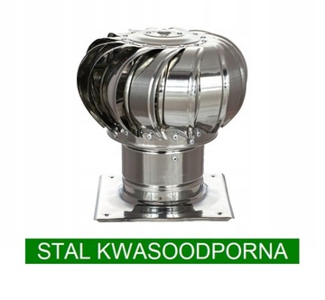 Wentylator dachowy kominowy grawitacyjny kula 150