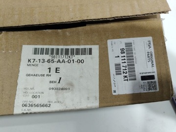 OPEL GRANDLAND X 2017- POUZDRO VRSTVA ZRCÁTKO 39111499 NOVÁ