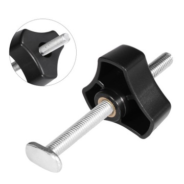 Набор быстродействующих металлических струбцин для деревообрабатывающего инструмента с Т-образным пазом.