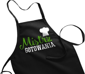 FARTUCH KUCHENNY Z NADRUKIEM Mistrz Gotowania