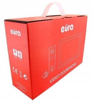 Видеофон EURA VDP-99C5 черный, WiFi, RFID, TUYA