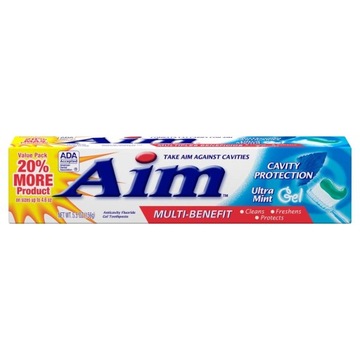 PASTA DO ZĘBÓW AIM CAVITY PROTECTION ŻEL 156g USA