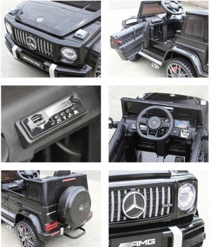 ОРИГИНАЛЬНЫЙ БОЛЬШОЙ MERCEDES JEEP АККУМУЛЯТОРНЫЙ АВТОМОБИЛЬ