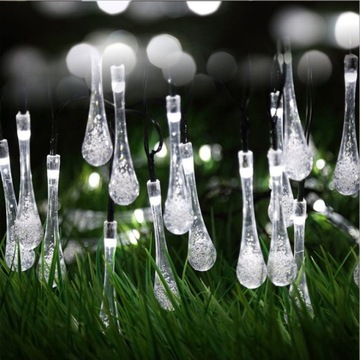 СОЛНЕЧНЫЕ САДОВЫЕ ЛАМПЫ НА ТЕРРАСЕ НА УЛИЦЕ 10м 100LED