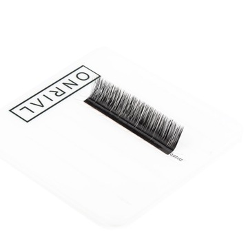 SZTUCZNE RZĘSY ONRIAL SUPER CZARNE/21 PASEK/L 0.07 13 mm