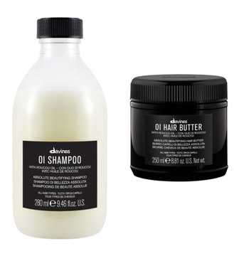 Davines OI zestaw: szampon + masło