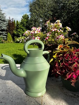 KONEWKA W STYLU VINTAGE rozmiar XL pojemność 10L _ BIAŁY