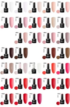 Набор гибридных лаков для ногтей SUNONE, лампа 54Вт