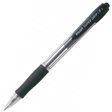 DŁUGOPIS AUTOMATYCZNY PILOT SUPER GRIP CZARNY
